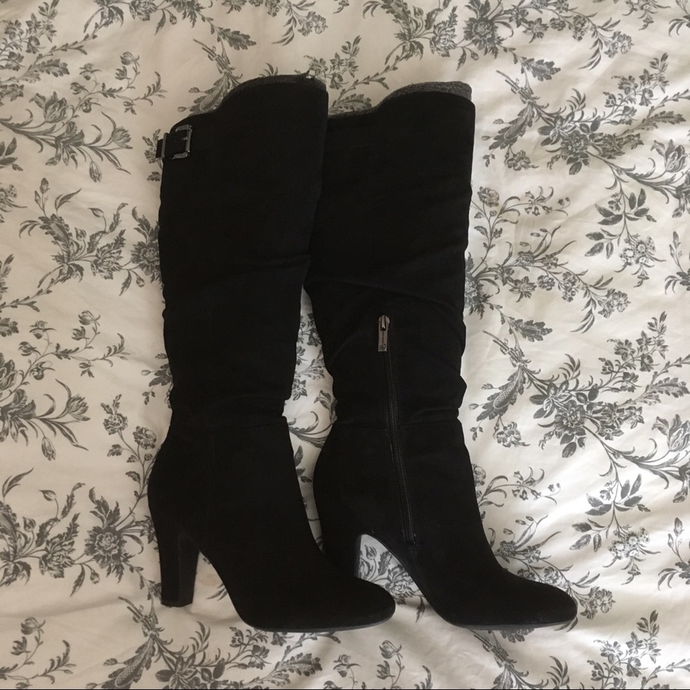 Jessica Simpson Finnegan Faux Suede Boots